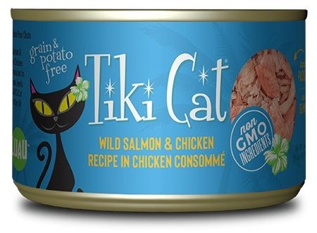 Tiki Cat Napili Luau, conserve pour chat recette de poulet et saumon Online Sale