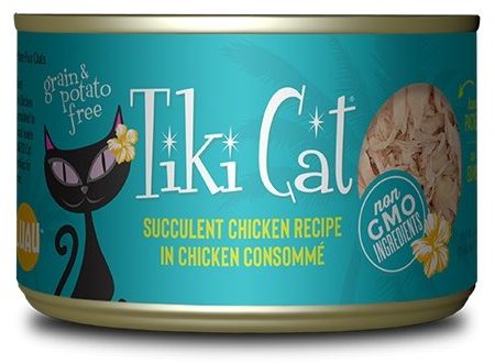 Tiki Cat Puka Puka Luau, conserve pour chat recette de poulet Online Hot Sale