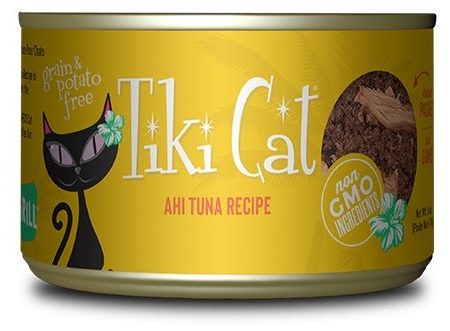 Tiki Cat Hawaiian Grill, conserve pour chat recette de thon ahi on Sale