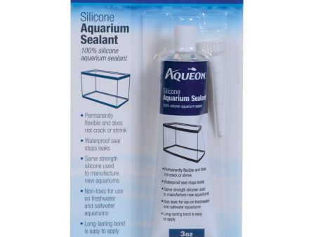 Silicone pour aquarium noir - Aqueon 3 oz. on Sale