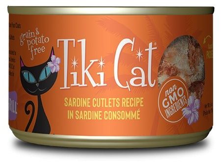 Tiki Cat Tahitian Grill, conserve pour chat recette de sardine Sale