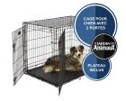 Cage métallique pour chien. 42” X 27” X 29” Online