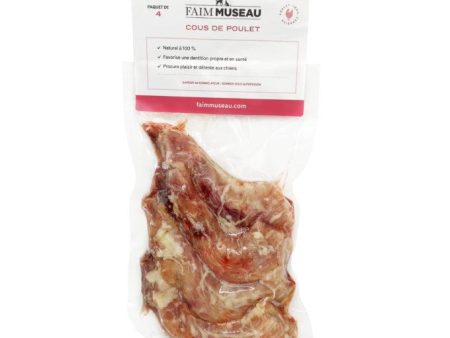 Nourriture crue pour chien Faim Museau - Cous de Poulet Online Sale