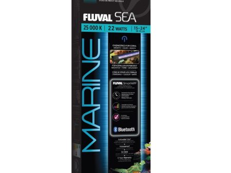 Rampe d’éclairage à DEL Marine Spectrum Fluval Sea, 22 W, 38 à 61 cm (15 à 24 po) Discount