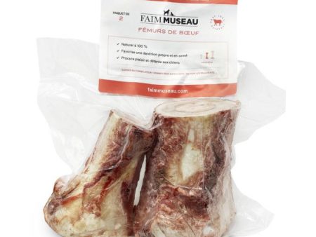 Nourriture crue pour chien Faim Museau - Fémur de Bœuf x 2 Hot on Sale