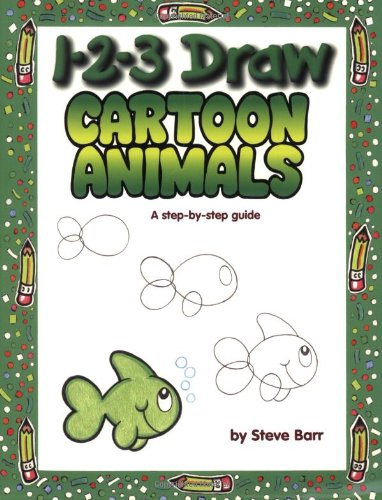 1-2-3 Draw Cartoon Animals For Cheap