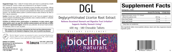 DGL 180 chewable tabs Online