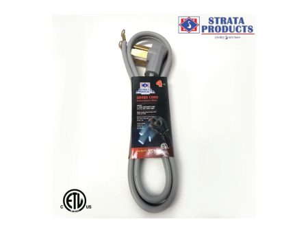 Strata Extension DRYER CORD 4 FEET SRDT with Packaging 30AMP 60C 300V, FL-104 Online