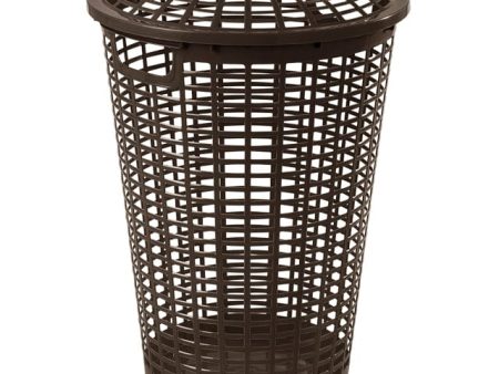 Rimax 51 Round Laundry Hamper Mocha - 20013381 Online Hot Sale