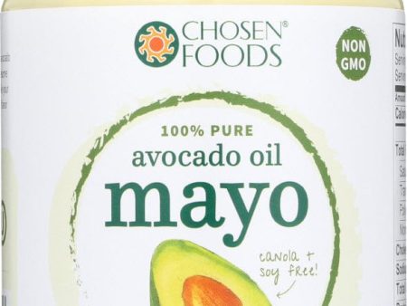 CHOSEN FOODS: 100% Pure Avocado Oil Mayo, 12 oz For Discount