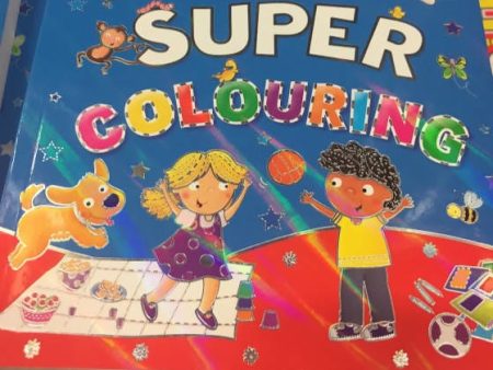 Super Colouring Book Early Learning, Preschool and Kindergarten-403908 on Sale