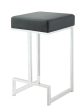 Square Counter Height Stool Black And Chrome - 105253 Cheap